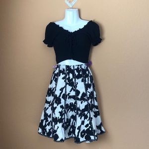 Cow Print Skirt by CAbi